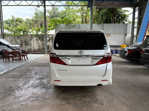 Alphard 2012 កៅអីម៉ាស្សារ ឡានរៀបហេីយ ថ្នាំសុីន1ជុំ