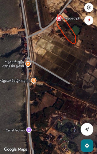 Beautiful land next to Angkaol Beach Kep for sale