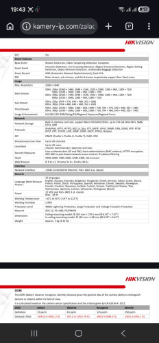 Hikvision PTZ camera