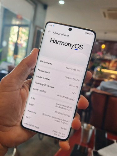 Huawei P50 Pro 8g/256g_CH(វៃដូរបាន)👉$145
