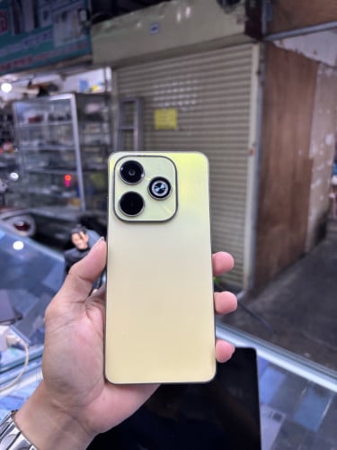 Infinix Hote40i 128G Ram4G Sim2 Global ម៉ាសុីនស្រុីន ស្ទើរសំបកតិចៗ