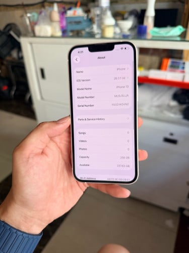 #បិទការលក់ iPhone 13 LL/A 256g