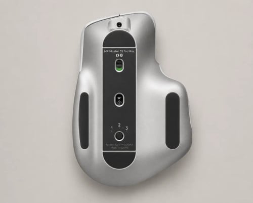 Logitech MX Master 3S For Mac Performance Wireless Mouse - Pale Grey (910-006574)