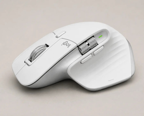 Logitech MX Master 3S For Mac Performance Wireless Mouse - Pale Grey (910-006574)