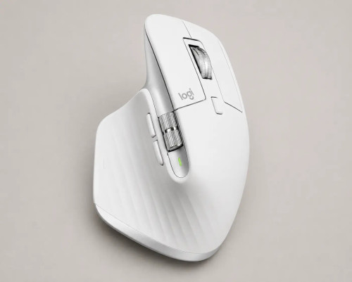 Logitech MX Master 3S For Mac Performance Wireless Mouse - Pale Grey (910-006574)