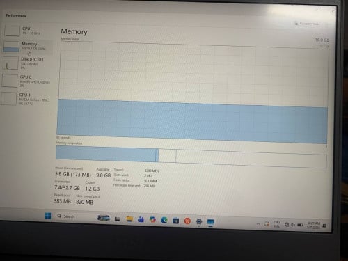 MSI THIN15B12UCX I5 VGA2050 RAM 16 SSD 512G