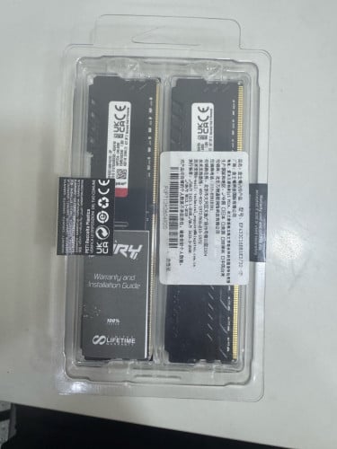 RAM DDR4 32GB ថ្មីមិនទាន់ហែក 3200MHz Brand KINGSTON FURRY BEAST
