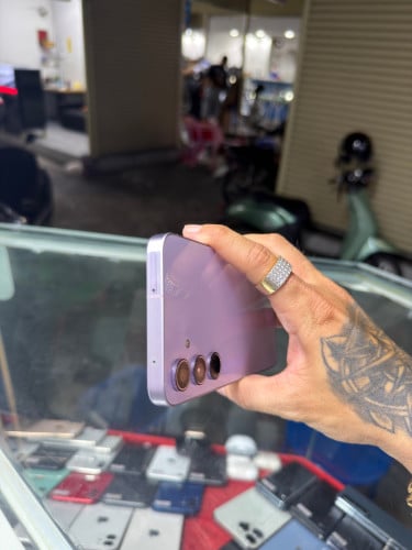 Samsung A55 5G ក្រុមហ៊ុន សុីម២ , Ram8GB HD128GB Phone Condition 98% , ម៉ាស៊ីនសានុំហ្សីន
