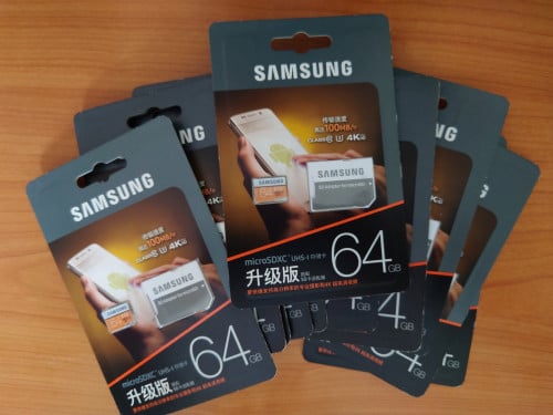 Samsung Micro SD card 64GB EVO Yellow U3 V30 4K for high speed write/read  90/100MB/S original 100%