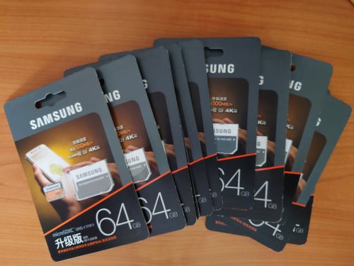 Samsung Micro SD card 64GB EVO Yellow U3 V30 4K for high speed write/read  90/100MB/S original 100%