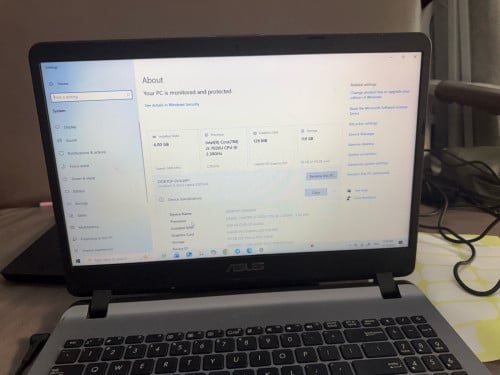 Sell Asus Core i3 7th Generation