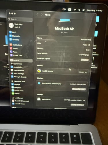 Sell MacBook Air M2 2022