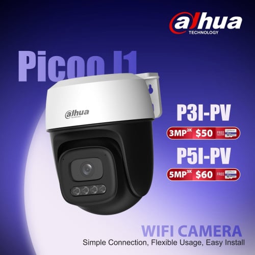 Smart WiFi camera Picoo P5I