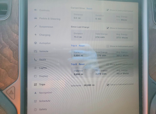 Tesla model x 2019 dual motor long range