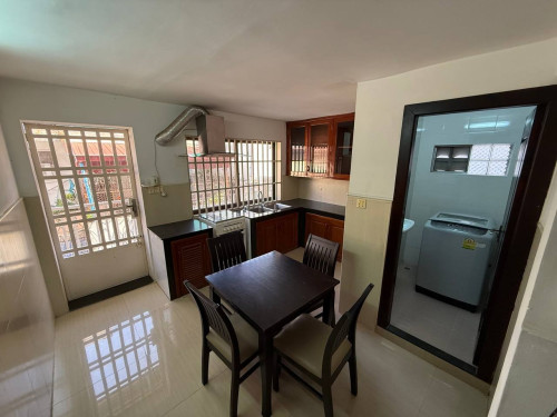 Townhouse, 2 Bedrooms for rent in Boeung Keng Kong Ti Pir area, Phnom Penh.