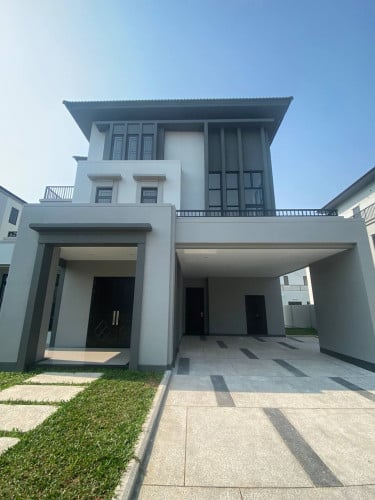 Villa Queen បុរីជីបម៉ុង6A ផ្ទះថ្មី100% តម្លៃក្រោមទីផ្សារ នៅលើផ្លូវធំ23m