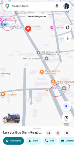 ដីលក់ ជិតស្តុបចុងកៅស៊ូ