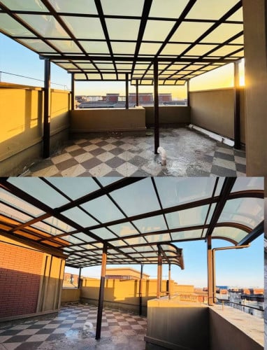 ដំបូលប៉ូលីកាបូណាត PolyCarbonate