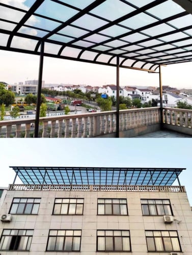 ដំបូលប៉ូលីកាបូណាត PolyCarbonate