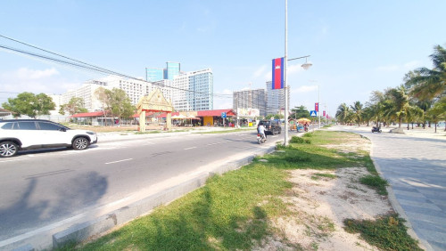 ដីជាប់ឆ្នេរសមុទ្រលក់បន្ទាន់ កណ្ដាលក្រុងព្រះសីហនុ 🌊 西哈努克港核心海景土地紧急出售  PRIME BEACHFRONT LAND