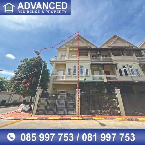 🏠 វីឡាកូនកាត់​ កែង (LB) ក្នុងបុរី មង្គលភ្នំពេញ 6A ត្រូវការលក់បន្ទាន់ខ្លាំង