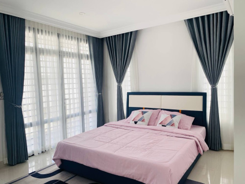 🏠 Link House in Borey Lucky one available for Rent 📍 ជិតព្រលានយន្តហោះថ្មី, ជិតផ្លូវ60ម, ជិត Aeon 3