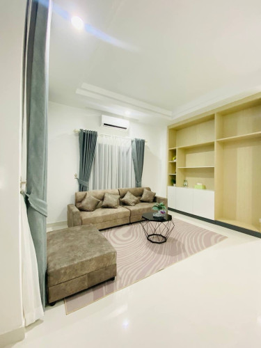 🏠 Link House in Borey Lucky one available for Rent 📍 ជិតព្រលានយន្តហោះថ្មី, ជិតផ្លូវ60ម, ជិត Aeon 3