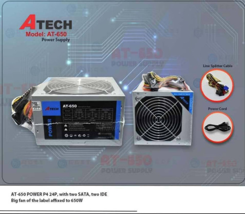 🔥ស្តុកថ្មី Power Supply Brand ATECH តម្លៃពិសេស !
