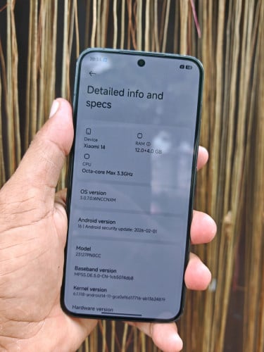 #Xiaomi 14 12g/256g_CH(វៃដូរបាន)👉$285