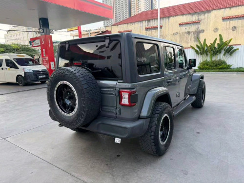 2018 Jeep Wrangler Sport S ពណ៌ស៊ីម៉ង់