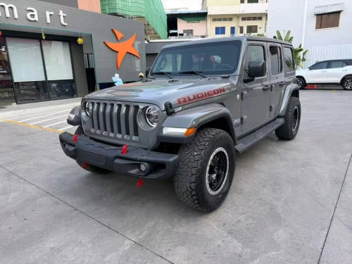 2018 Jeep Wrangler Sport S ពណ៌ស៊ីម៉ង់