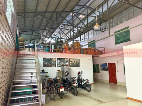 448 Sqm Warehouse With 5-Bedroom Villa For Lease In Krang Thnong