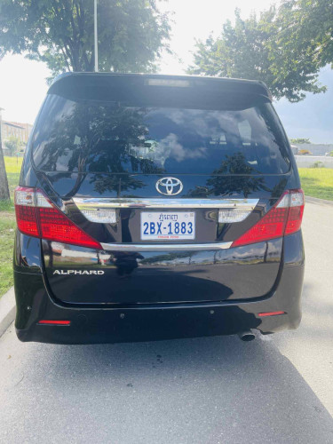 ALPHARD 010 auto 2 ពណ៌​ខ្មៅ​ក្នុង​ខ្មៅ​