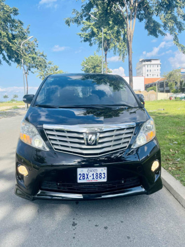 ALPHARD 010 auto 2 ពណ៌​ខ្មៅ​ក្នុង​ខ្មៅ​