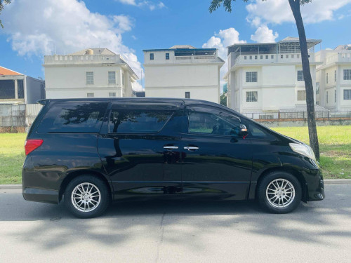 ALPHARD 010 auto 2 ពណ៌​ខ្មៅ​ក្នុង​ខ្មៅ​