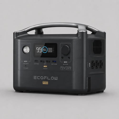 EcoFlow River Pro-INT Version with Universal Sockert Portable Power Station (720Wh)