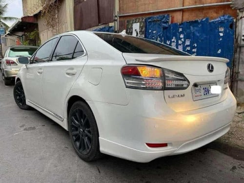 LEXUS HS250h Full Premium ក្នុងលឿង​ ពណ៌​សរកាំម៉ៃ​  ម្ចាស់ប្រេីថែរ​  ឯកសារ​គ្រប់​