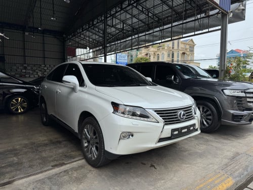 Lexus Rx450h 2014 Full options មានបាញ់ទឹកចង្កៀង ស្លាយកុងទ័រ (HUD) ( Auto Breaking )