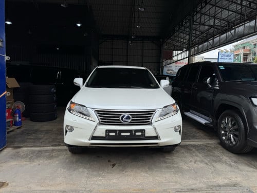 Lexus Rx450h 2014 Full options មានបាញ់ទឹកចង្កៀង ស្លាយកុងទ័រ (HUD) ( Auto Breaking )