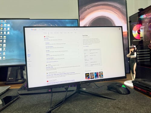 Monitor 100hz គែមស្តើង យក3 $120