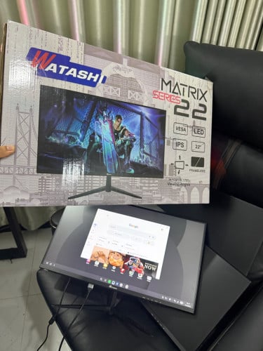 Monitor 100hz គែមស្តើង យក3 $120