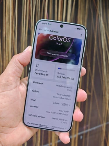 Oppo Find X8 12g/256g_CH(វៃដូរបាន)👉$365