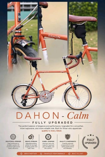 Rare/Collectible Mini Velo Dahon - Calm
