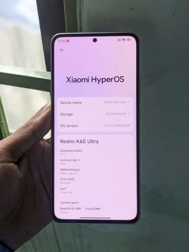 Redmi K60 ultra CH/បែកកញ្ចក់