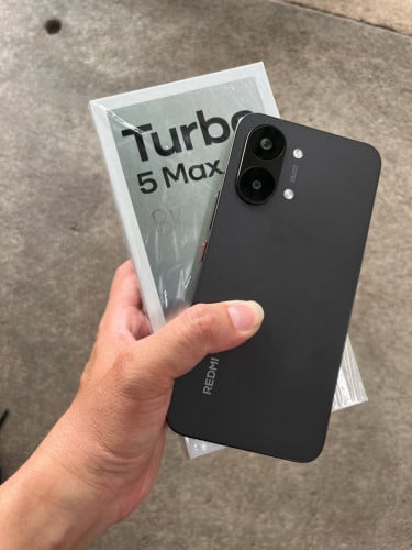 Redmi Turbo 5max New 98.98% full box