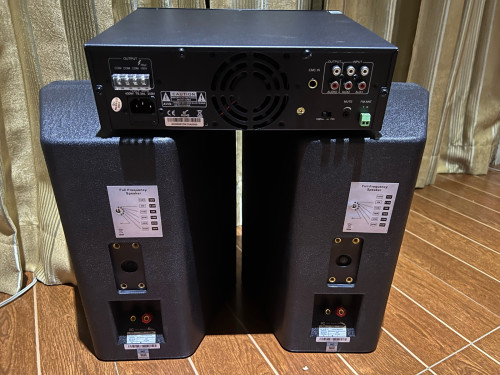 Speaker and amplier for sale