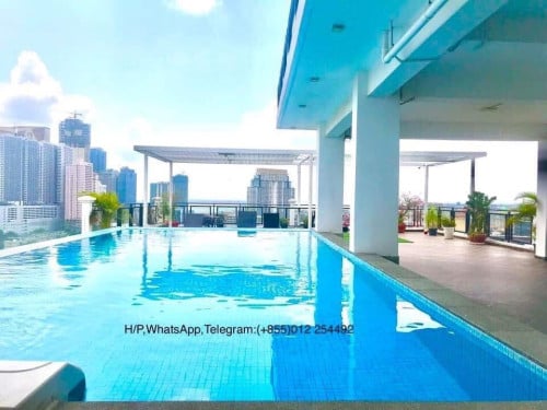 Swimming Pool and Gym Services Apartment for Rent
