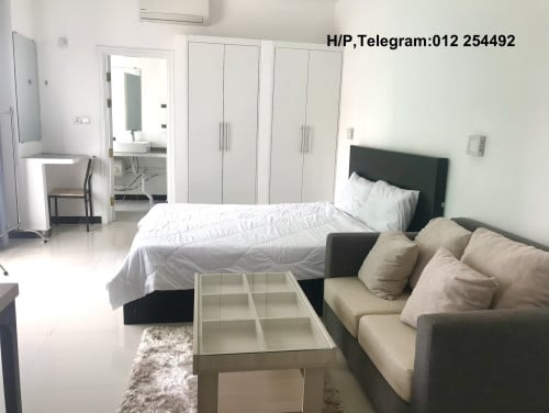 Swimming Pool and Gym Services Apartment for Rent