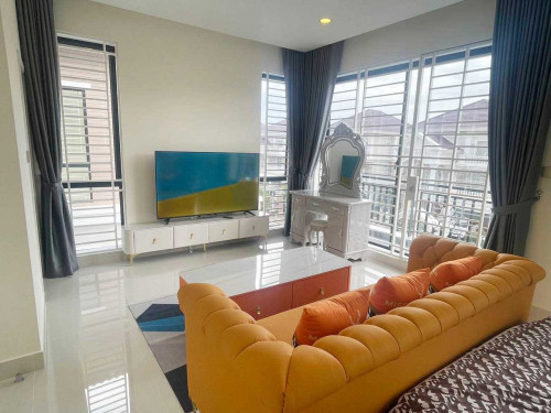 Twin B Villa for Rent In Borey Penghouth Boeung Snor