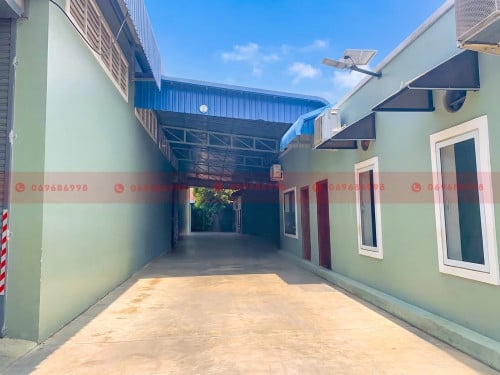 Warehouse On Ample Land For Rent On A Sub-Business Road, Russei Keo